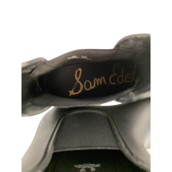 Sam Edelman Womens Tinsley Black Chelsea Rain Boots 7M 8970 EUC - Picture 5 of 8